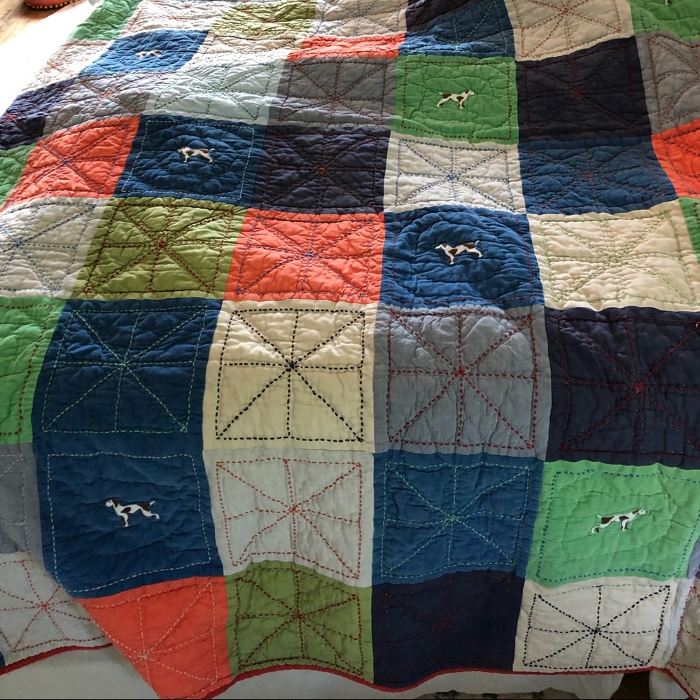 Pottery Barn Kids twin quilt
